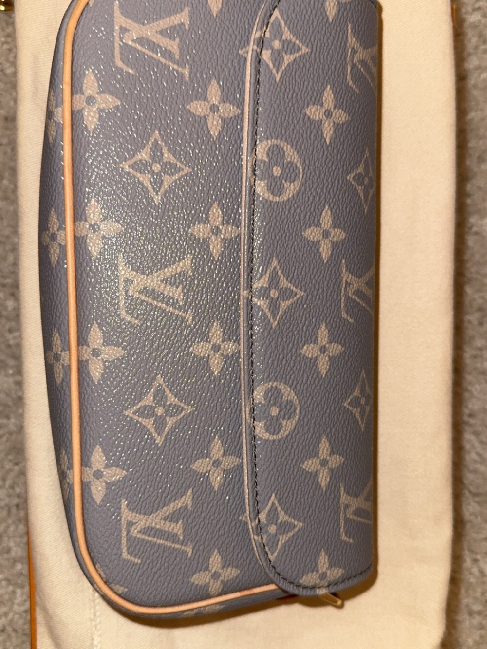 Louis Vuitton Ivy Wallet On Chain Trianon Gray M12778 - Picture 9 of 16